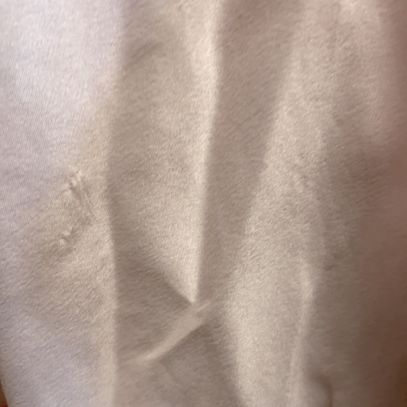 Vintage 90s Y2K 100% Silk Dress Ballet Pink Slip Dress Cowl Silk Dress Ballet - Picture 13 of 16